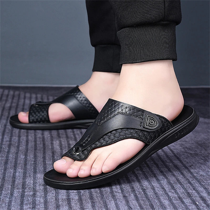 Men's Flip Flops for Men - Fashion Mens Beach Sandals Ourdoor Athletic Slippers