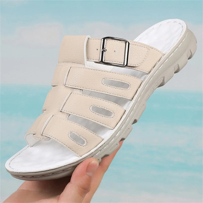 Men's Slide Sandals Outdoor Sports Slippers Beach Flip Flop for Men