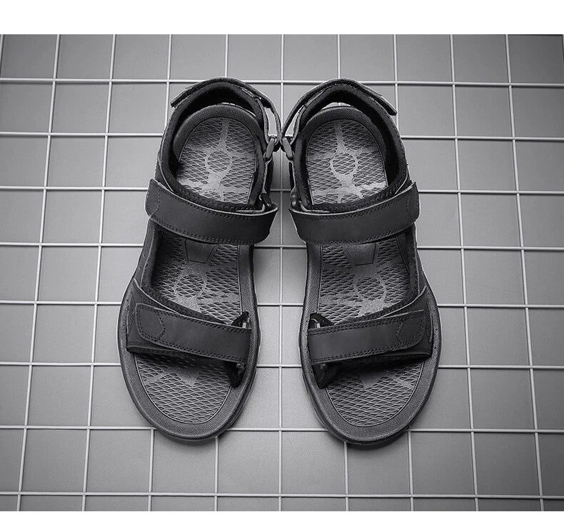 Men Sandals Casual Shoes Roman Trekking Hiking Outdoor Non-slip Beach Slipper
