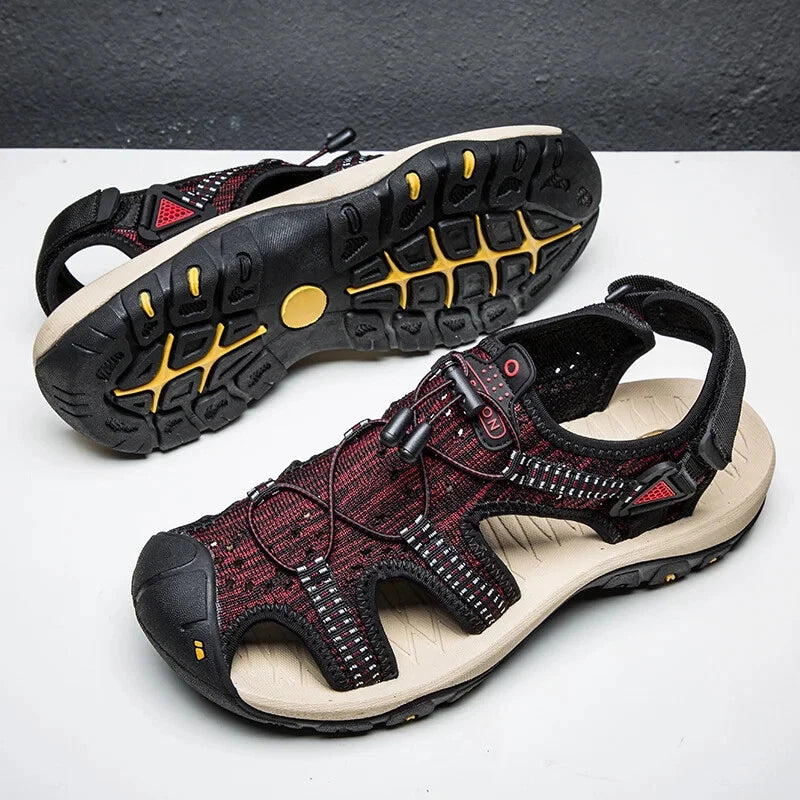 Men's Summer Sandals Beach Slippers Breathable Outdoor Casual Shoes Big Size