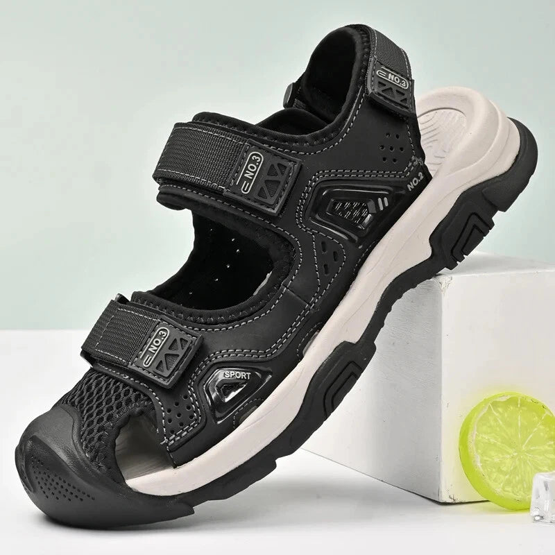 Men's Handmade Sandals Non-slip Casual Sneakers Comfortable Soft Beach Slippers