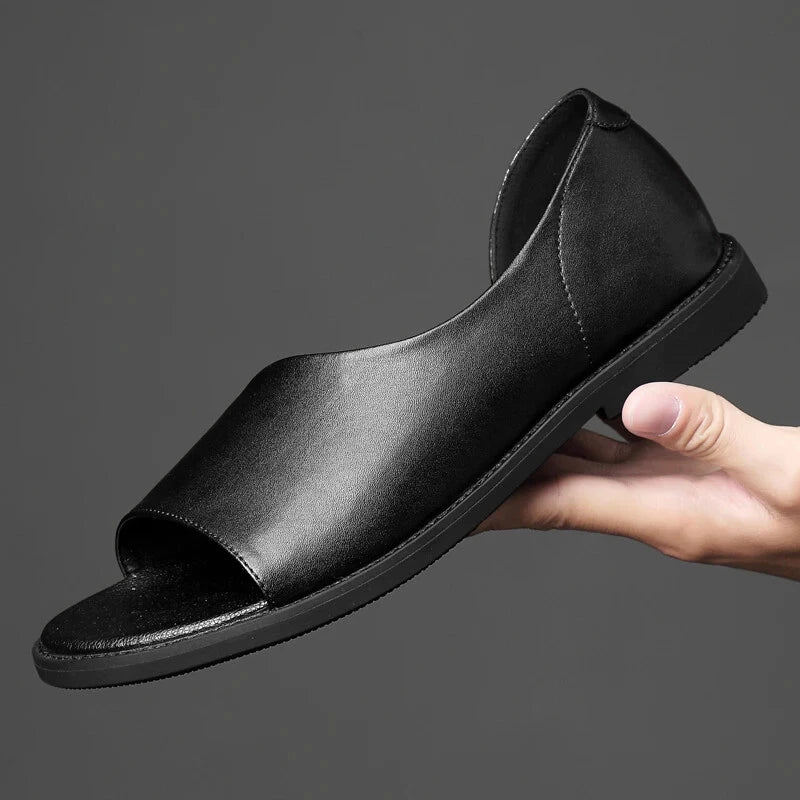 Summer Slippers Men's Non-slip Comfortable Sandals Outdoor Beach Soft Flat Shoes