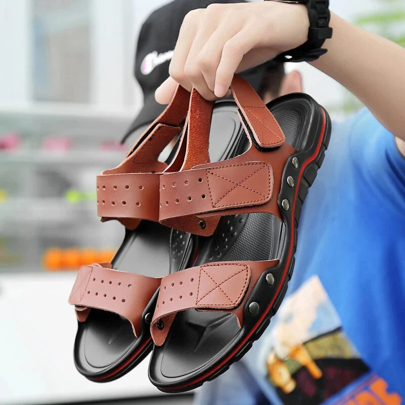 Men's Sandals Summer Beach Slippers Casual Sneakers Outdoor Walking Shoes Size14