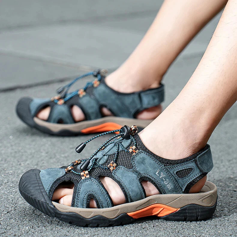 Fashion Summer Casual Men Beach Sandals Waterproof Sneakers Slip on Slippers