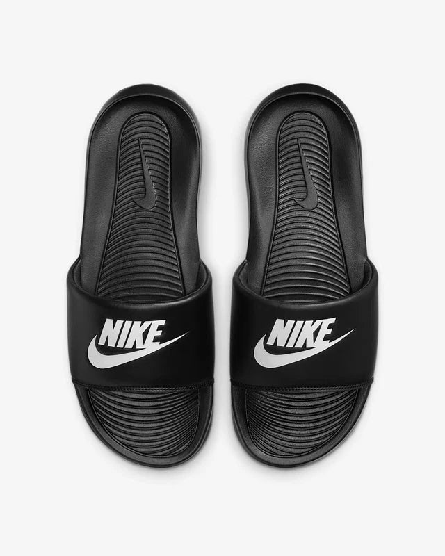 Nike Victori One Slides Sandals Slipper Black White Men's Size 13 CN9675-002 New
