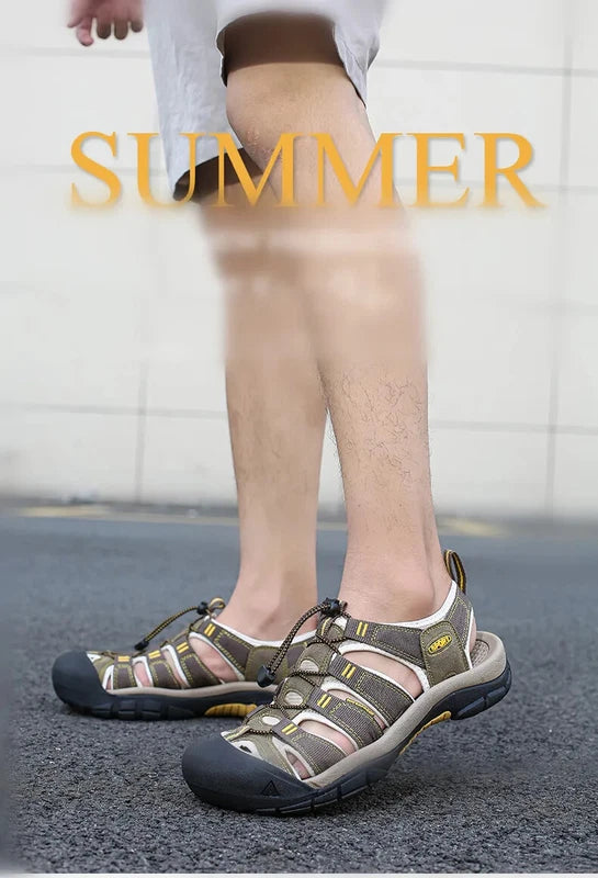 Outdoor Men's Sandals Non-slip Waterproof Sneakers Comfortable Beach Slippers
