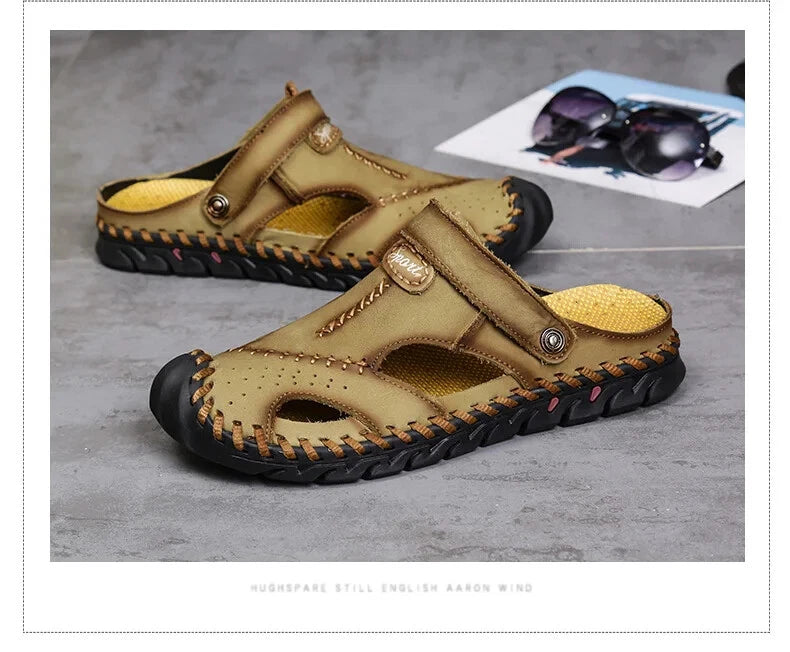 Summer Men's Casual Sandals Beach Shoes Slippers Beach Shoes Outdoor Sandals