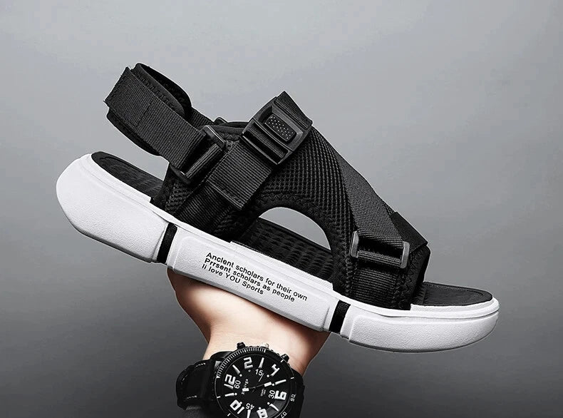 Men's Sandals Summer Casual Slippers Non-slip Soft Bottom Sandals Beach Shoes