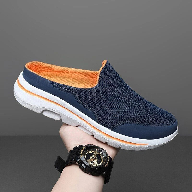 Summer Men Indoor Slipper House Home Slippers Shoes Breathable Soft Light Sandal