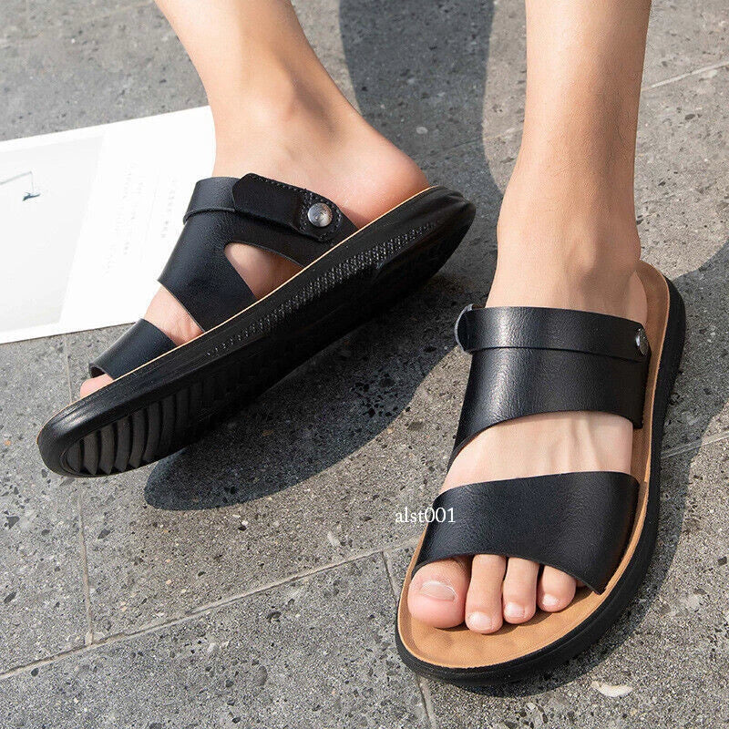 Outdoor Beach Men Slippers Fashion Comfort Sandal Slingback Sandals Roman Casual
