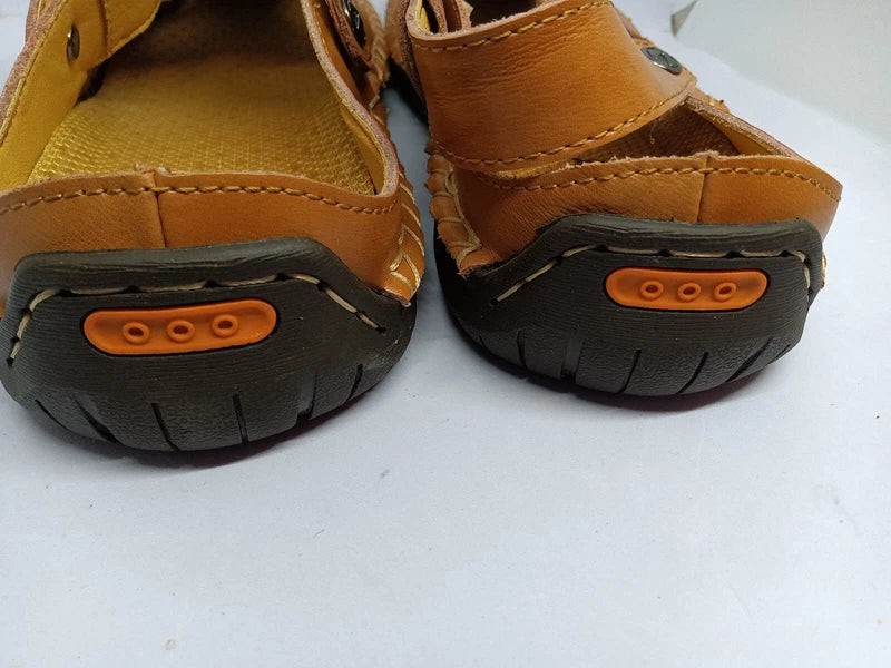 Men's Sports Sandals Close Toe Outdoor Slipper Casual Beach Fisherman Shoes