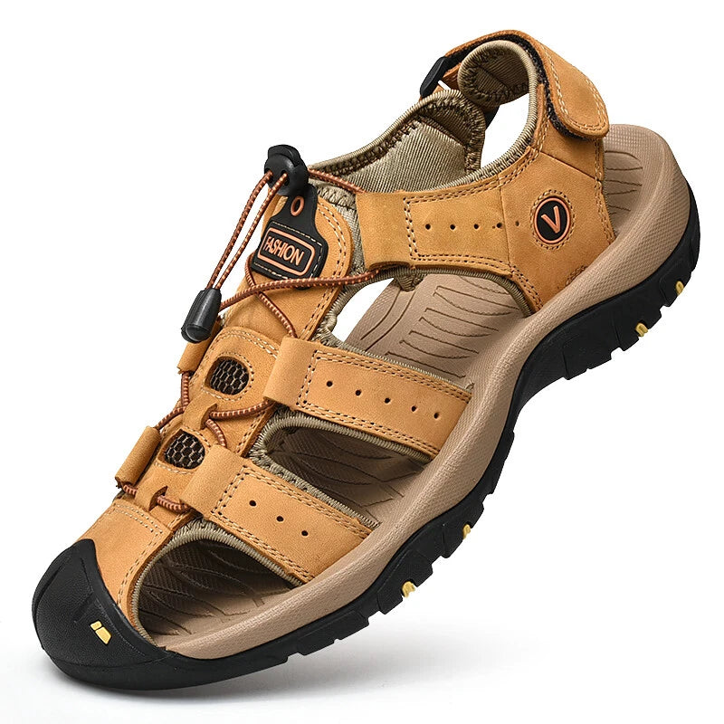 Summer Men's Sandals Outdoor Trekking Sneakers Beach Roman Casual Shoes Slippers