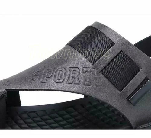 Men's Beach Clip Toe Thong Sandals Shoes Slippers Slip on Flats Straps New