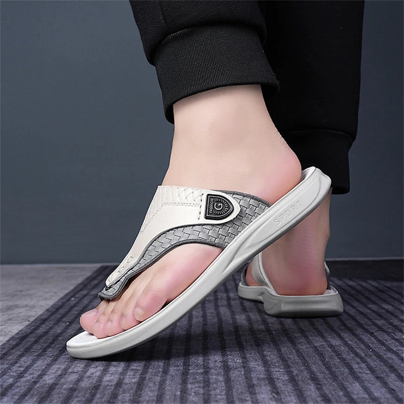 Men's Flip Flops for Men - Fashion Mens Beach Sandals Ourdoor Athletic Slippers