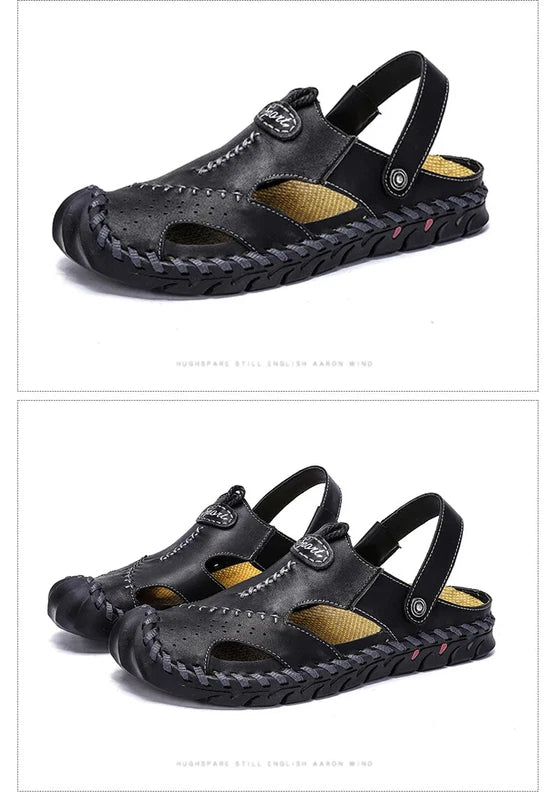 Summer Men's Casual Sandals Beach Shoes Slippers Beach Shoes Outdoor Sandals