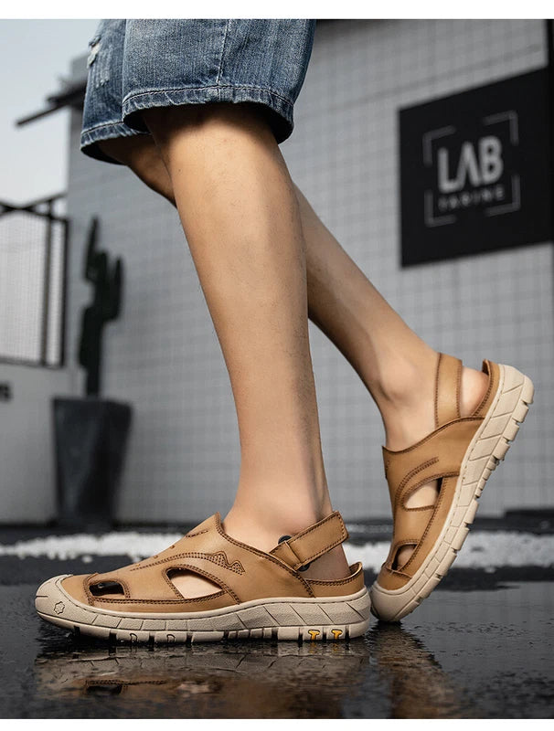 Summer Outdoor Men's Sandals Fashion Non-slip Comfortable Trekking Beach Slipper