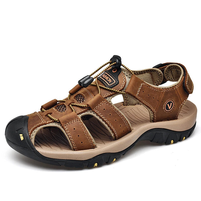 Summer Men's Sandals Outdoor Trekking Sneakers Beach Roman Casual Shoes Slippers