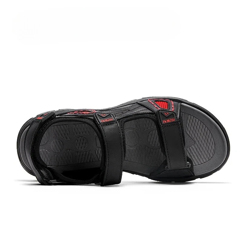 Classic Comfort Men Beach Sandals Non Slip Roman Slippers Soft Light Sneakers