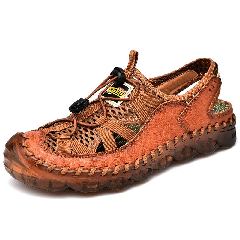 Men Casual Sandals Summer Outdoor Trekking Sneakers Beach Roman Sandals Slippers