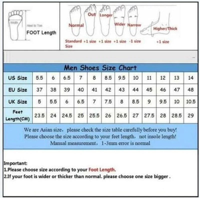 Men's Beach Slippers Sandals Summer Shoes Hollow Out Oversize Round Toe Fashion