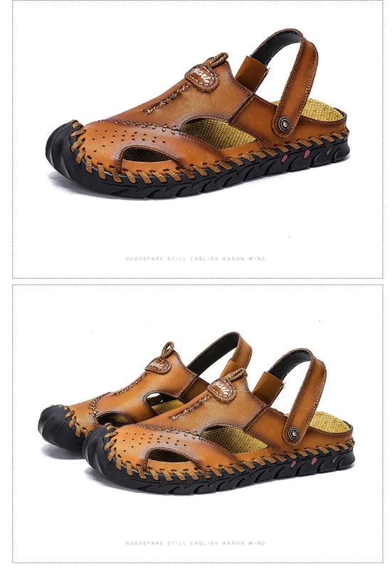 Summer Men's Casual Sandals Beach Shoes Slippers Beach Shoes Outdoor Sandals