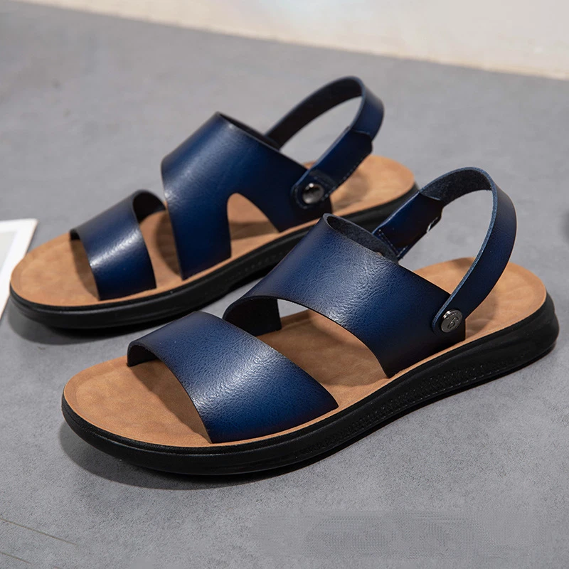 Outdoor Beach Men Slippers Fashion Comfort Sandal Slingback Sandals Roman Casual
