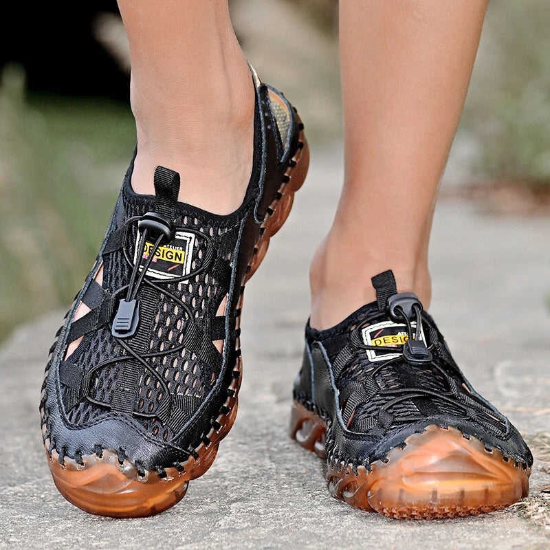 Men Casual Sandals Summer Outdoor Trekking Sneakers Beach Roman Sandals Slippers