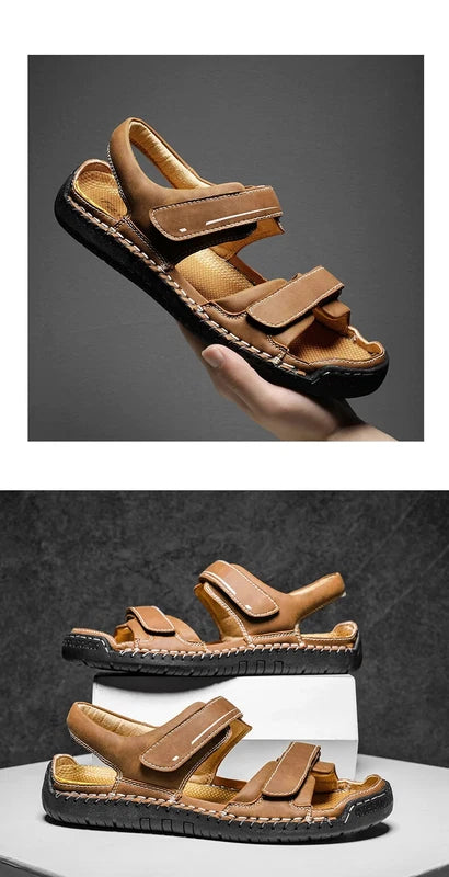 Summer Men's Classic Casual Shoe High Quality Comfort Slipper Beach Flat Sandals