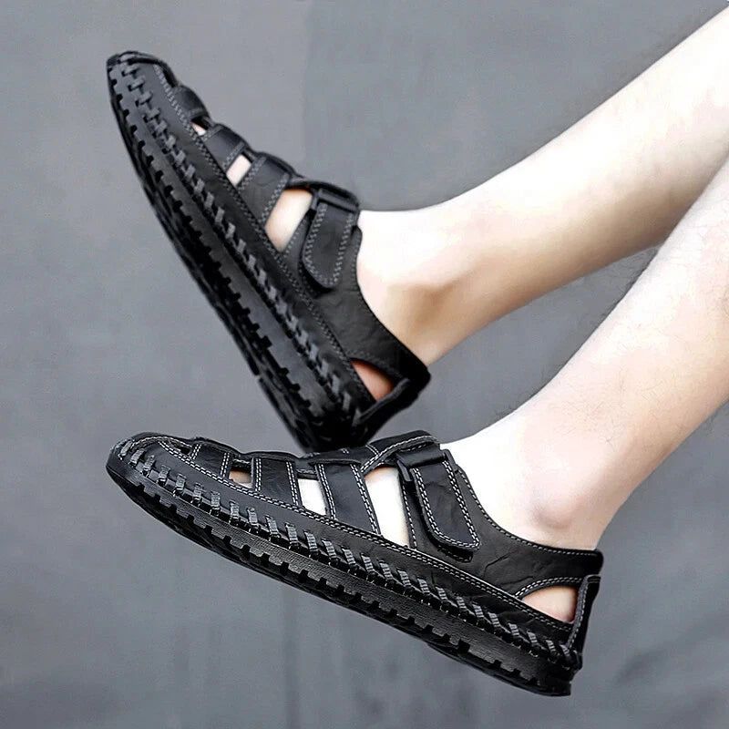 Summer Men's Sandals Business Casual Shoes Outdoor Beach Wading Slippers