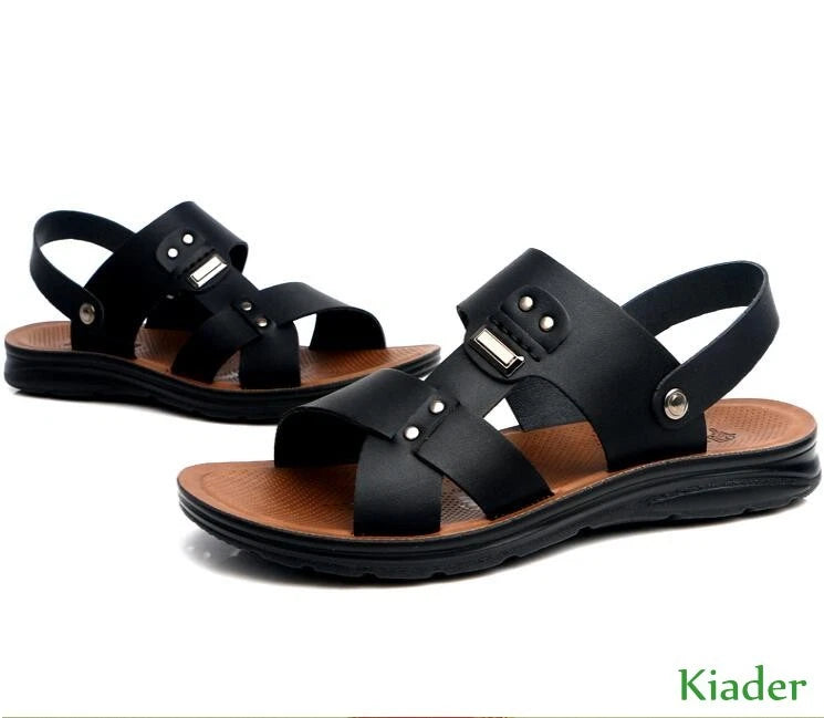 Mens Sandals Shoes Beach Casual Breathable Summer Sand Slippers US Size 7-10 New