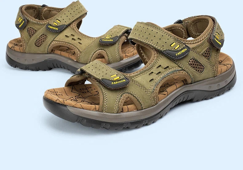 Summer Leisure Men's Casual Shoes Beach Sandals Soft Lightweight Slippers Size13
