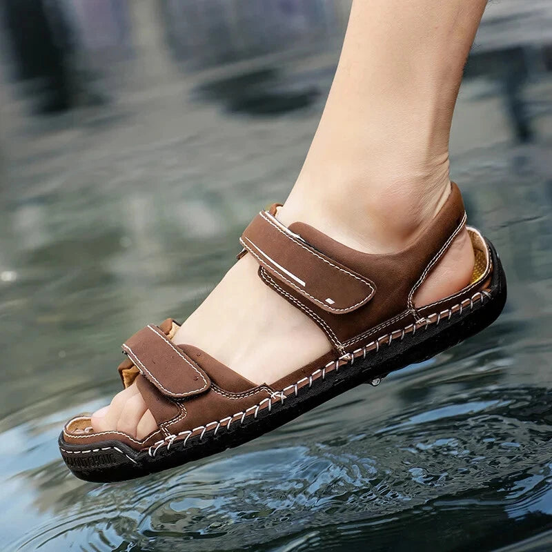 Summer Men's Classic Casual Shoe High Quality Comfort Slipper Beach Flat Sandals