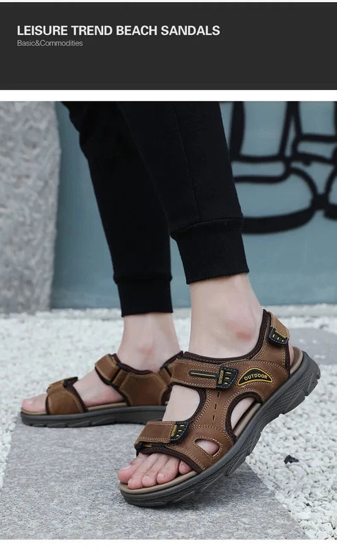 Classic Men Sandals Waterproof Beach Slippers Casual Breathable Wading Sneakers