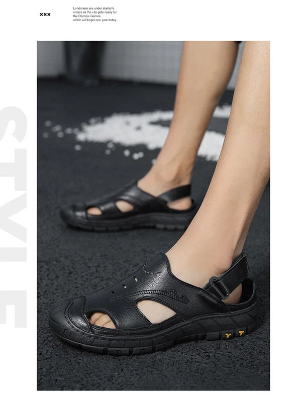 Summer Outdoor Men's Sandals Fashion Non-slip Comfortable Trekking Beach Slipper