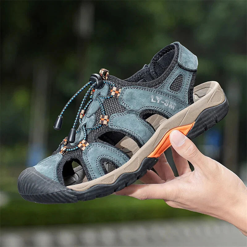 Fashion Summer Casual Men Beach Sandals Waterproof Sneakers Slip on Slippers