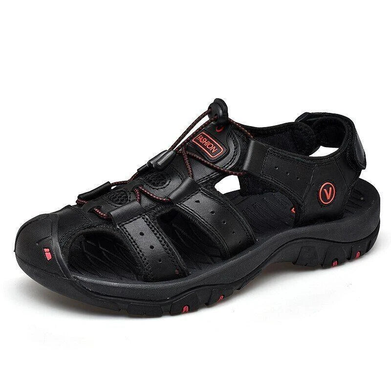 Men's Sandals Leather Casual Shoes Summer Outdoor Beach Slippers sport sandal