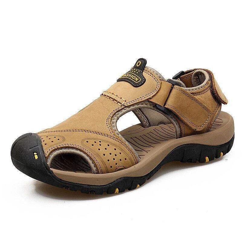 Men's Sandals Leather Casual Shoes Summer Outdoor Beach Slippers sport sandal