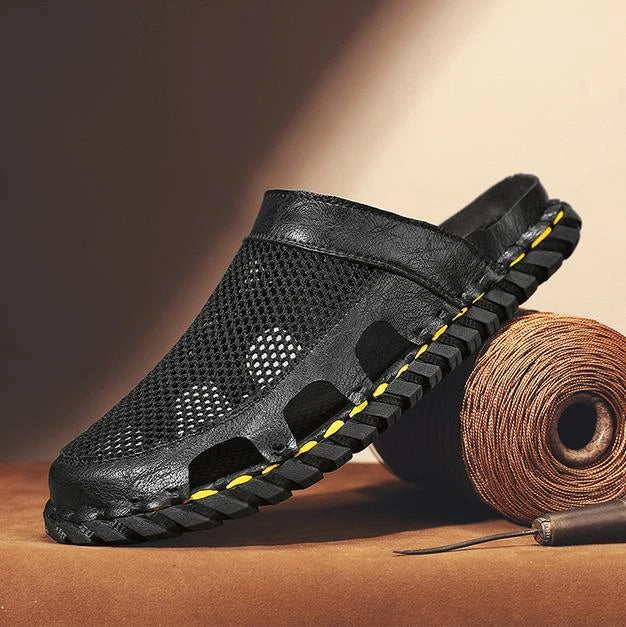 Men's Summer Beach Ventilation Shoes Slippers Outdoor Casual Flats Comfort 38-46