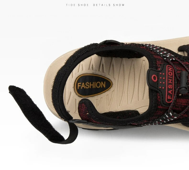 Classic Mens Sandals Summer Fashion Gladiator Shoes Outdoor Beach Roman Slippers