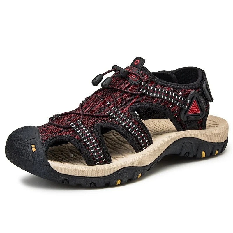 Classic Mens Sandals Summer Fashion Gladiator Shoes Outdoor Beach Roman Slippers