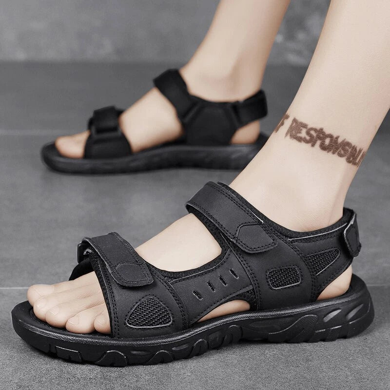 Men Sandals Casual Shoes Roman Trekking Hiking Outdoor Non-slip Beach Slipper