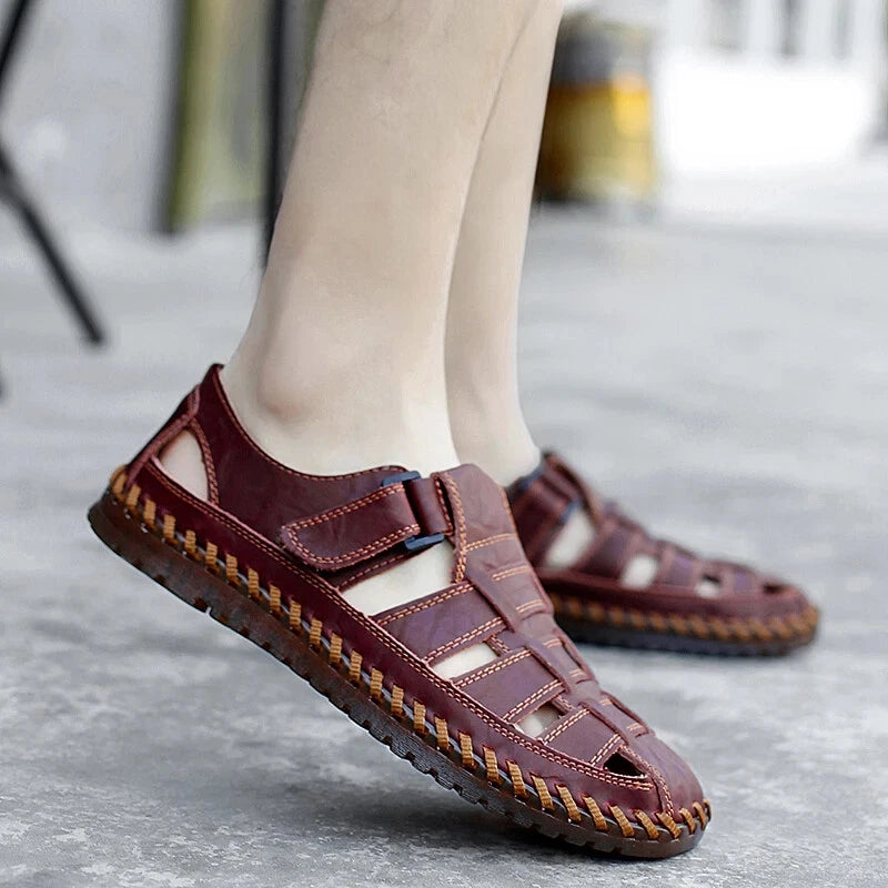 Summer Men's Sandals Business Casual Shoes Outdoor Beach Wading Slippers