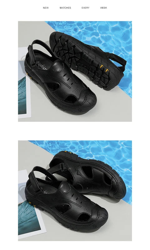 Summer Outdoor Men's Sandals Fashion Non-slip Comfortable Trekking Beach Slipper