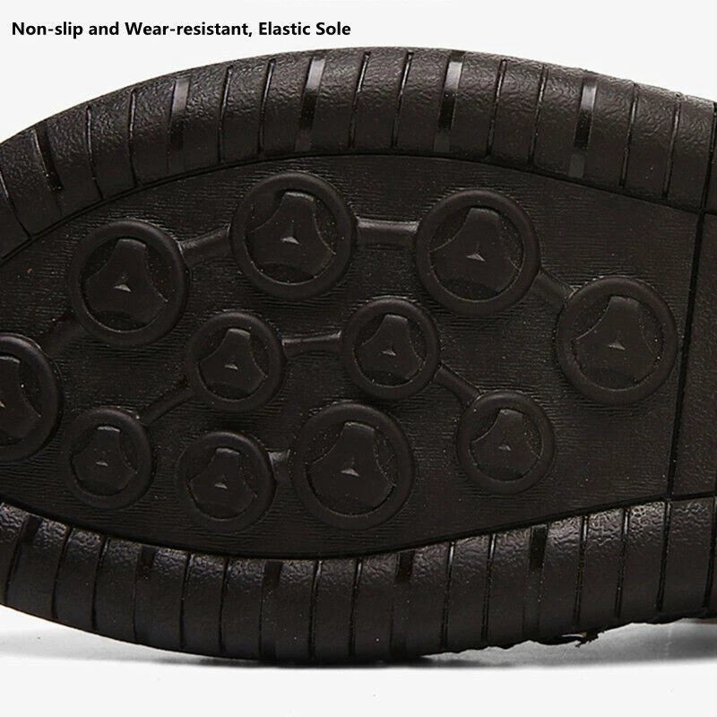 Leather Sandals Sports Beach Home Slippers Shoes Soft Men Genuine Summer Casual