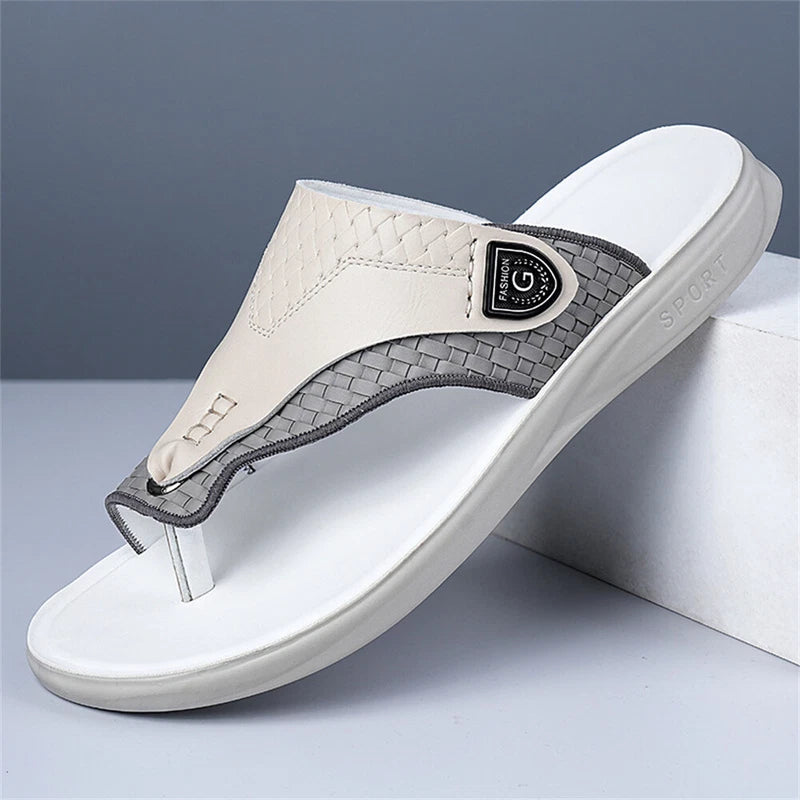 Men's Flip Flops for Men - Fashion Mens Beach Sandals Ourdoor Athletic Slippers