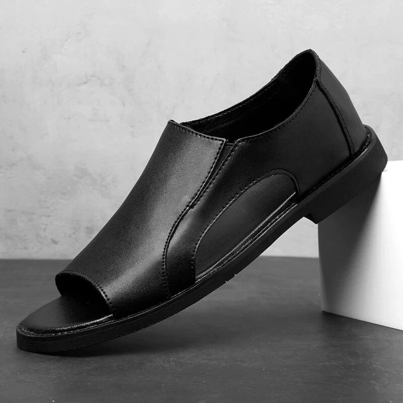 Summer Slippers Men's Non-slip Comfortable Sandals Outdoor Beach Soft Flat Shoes