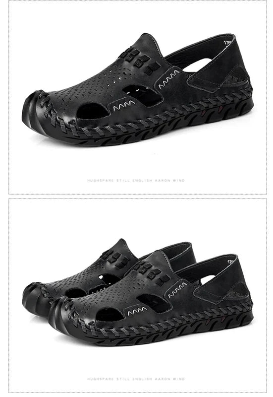 Summer Men's Casual Sandals Beach Shoes Slippers Beach Shoes Outdoor Sandals