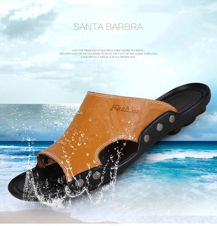 Summer Mens Flip Flops Lightweight Sandals Rubber Casual Shoes Beach Slippers