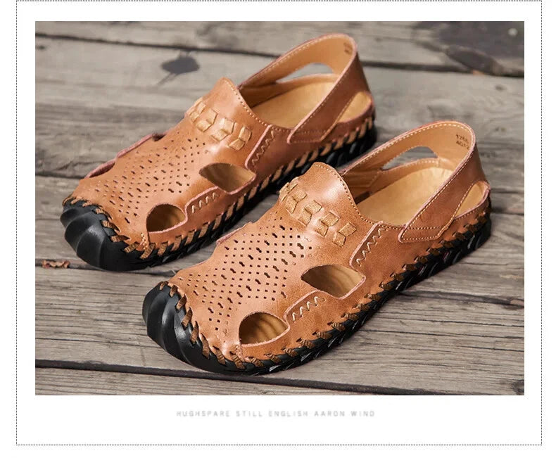 Summer Men's Casual Sandals Beach Shoes Slippers Beach Shoes Outdoor Sandals
