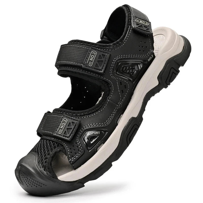 Men's Handmade Sandals Non-slip Casual Sneakers Comfortable Soft Beach Slippers